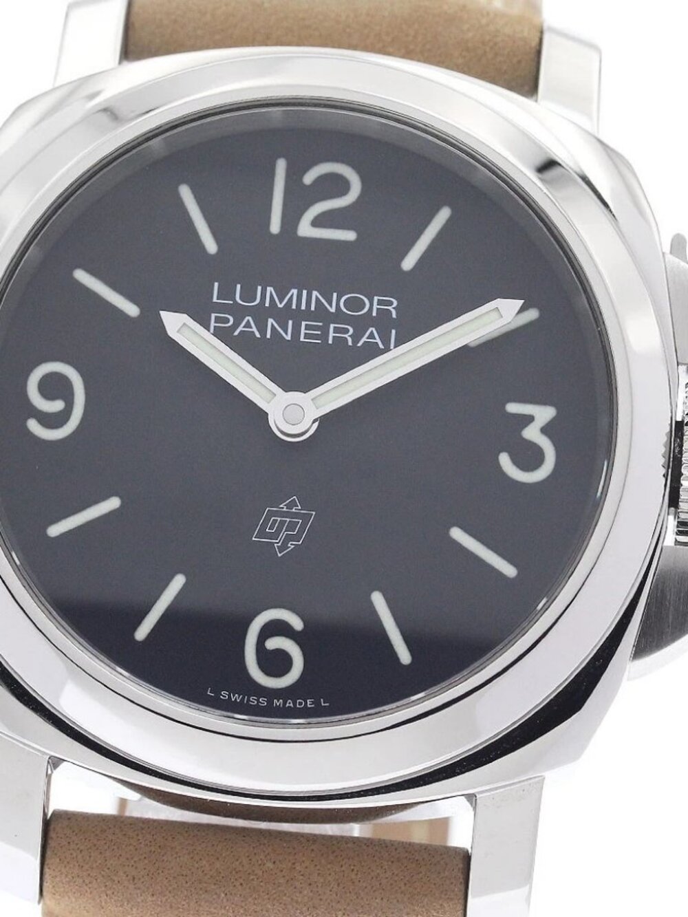 PANERAI Luminor Base Logo 44mm PAM01086 black Dial Hand Winding Men's_958878